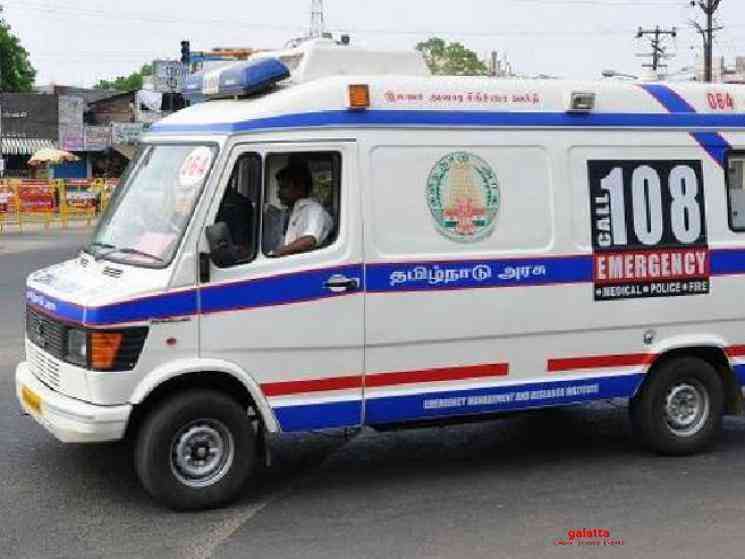 TN ambulance driver who drove to Tripura tests COVID positive - Tamil Movie Cinema News