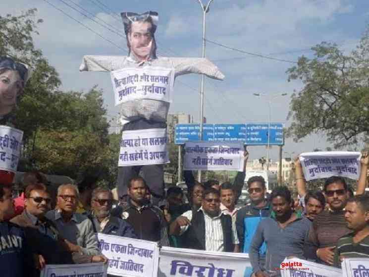 Sushant Singh Rajput fans protest against Salman Khan Karan Johar - Hindi Movie Cinema News