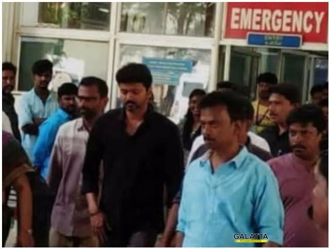 தளபதி 63 படப்பிடிப்பில் விபத்து ! மருத்துவமனைக்கு விரைந்த விஜய் தளபதி 63 படப்பிடிப்பில் விபத்து ! மருத்துவமனைக்கு விரைந்த விஜய்
