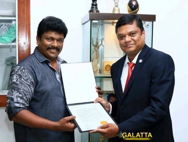 Now, Parthiepan gets an international accolade Now, Parthiepan gets an international accolade