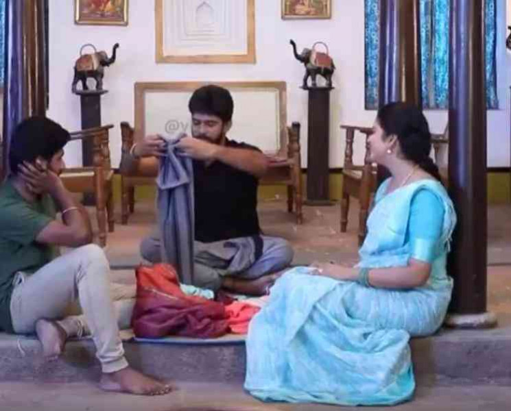 முல்லைக்கு துணிமடிக்க கற்றுத்தரும் கதிர் ! - Tamil Movie Cinema News முல்லைக்கு துணிமடிக்க கற்றுத்தரும் கதிர் ! - Tamil Movie Cinema News