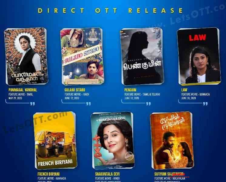 OTT-யில் நேரடியாக வெளியாகும் 7 இந்திய படங்கள் ! - Tamil Movie Cinema News OTT-யில் நேரடியாக வெளியாகும் 7 இந்திய படங்கள் ! - Tamil Movie Cinema News
