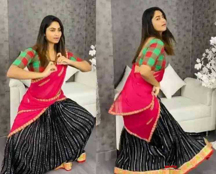 இணையத்தில் வைரலாகும் ஷிவானி நாராயணின் டான்ஸ் வீடியோ ! - Tamil Movie Cinema News இணையத்தில் வைரலாகும் ஷிவானி நாராயணின் டான்ஸ் வீடியோ ! - Tamil Movie Cinema News
