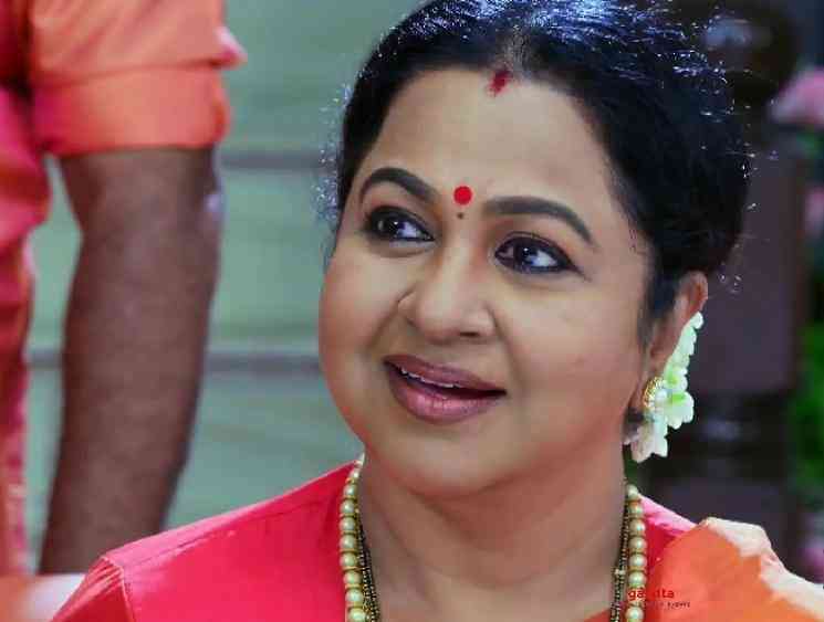 Radikaa Sarathkumar clarification on resuming TV serial shootings - Tamil Movie Cinema News