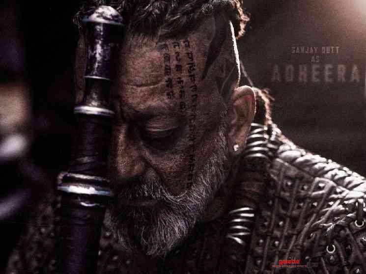 KGF Chapter 2 Adheera character look poster revealed Sanjay Dutt - Telugu Movie Cinema News