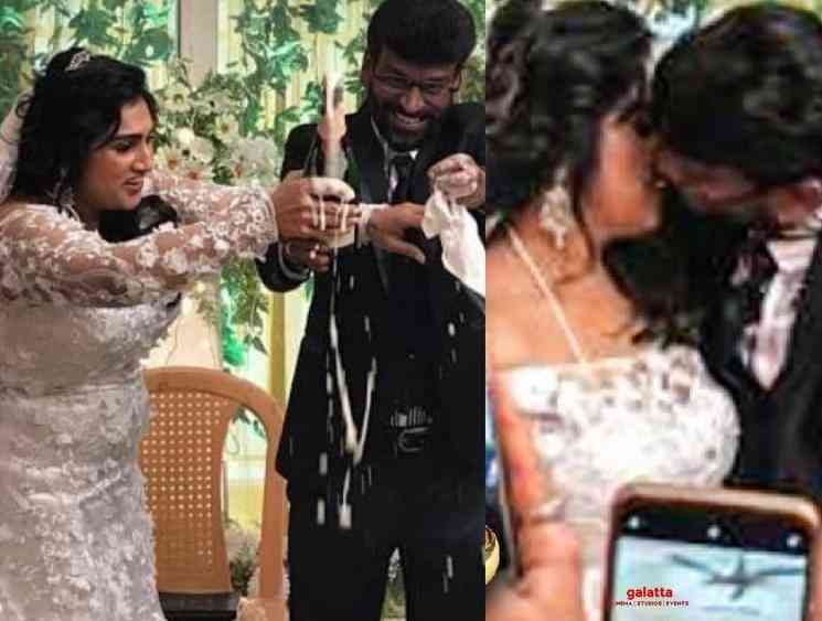 Vanitha Vijayakumar marries Peter Paul wedding photos go viral - Tamil Movie Cinema News