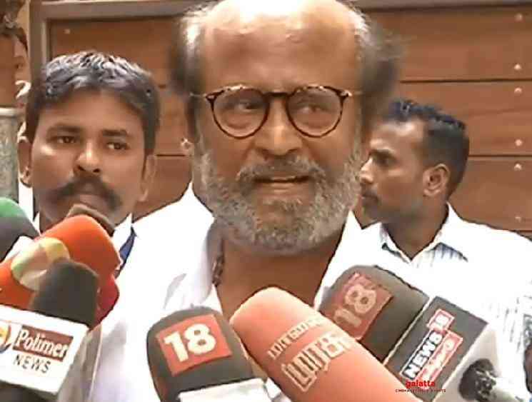 Rajinikanth says he cant apologize for his Thuglak event speech - Tamil Movie Cinema News