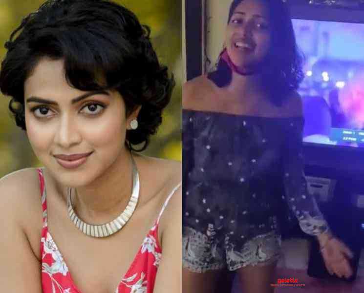 வீட்டிலேயே பார்ட்டி கொண்டாடிய நடிகை அமலா பால் ! - Tamil Movie Cinema News வீட்டிலேயே பார்ட்டி கொண்டாடிய நடிகை அமலா பால் ! - Tamil Movie Cinema News