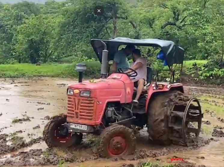 Salman Khan farming video from Panvel farmhouse - Tamil Movie Cinema News Salman Khan farming video from Panvel farmhouse - Tamil Movie Cinema News
