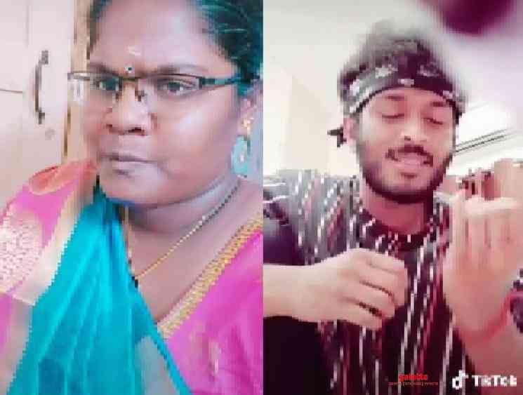 Bigil fame Indraja Shankar viral TikTok video with Asuran Teejay - Tamil Movie Cinema News