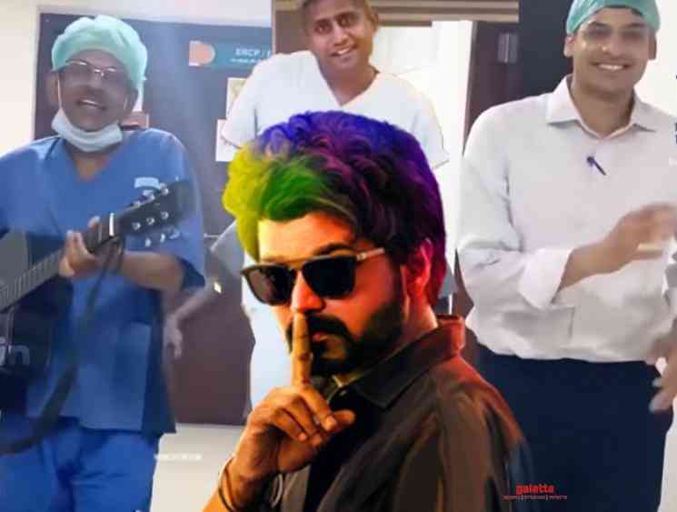 100 Tamil Nadu doctors dance to Vijay film tune to bring hope - Tamil Movie Cinema News