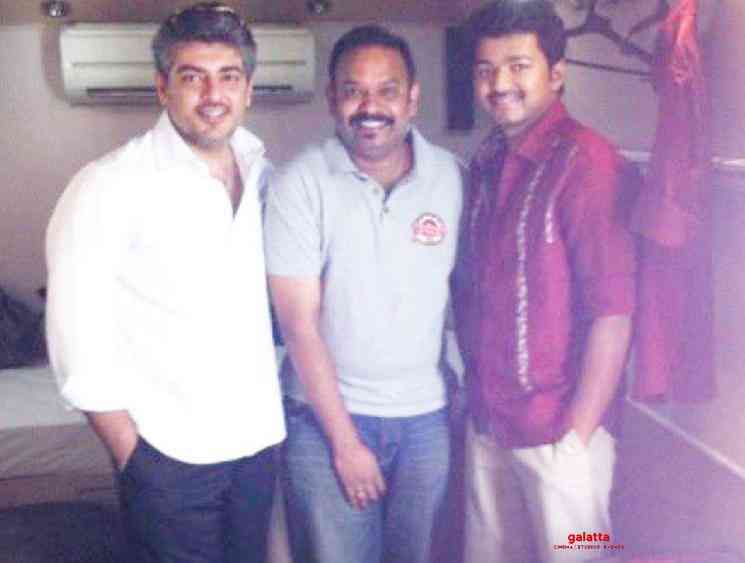 Venkat Prabhu shares nostalgic picture with Vijay and Ajith - Tamil Movie Cinema News