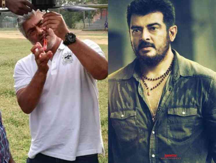 Ajith gives idea to disinfect red zones in TamilNadu using drones - Tamil Movie Cinema News