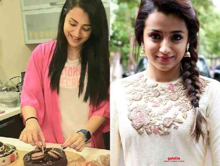 Trisha shares video of her fans wishing her for her birthday - Telugu Movie Cinema News