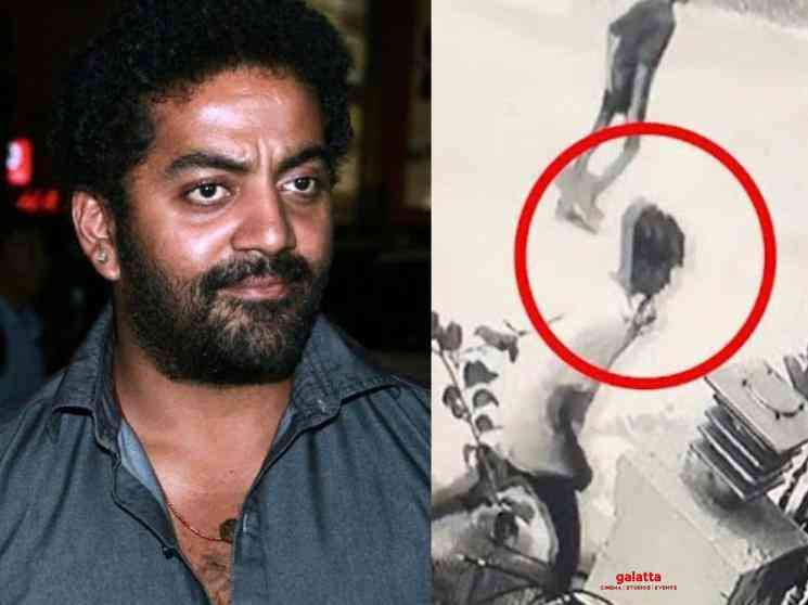 Dance Master Robert Cycle Robbed Shocking CCTV footage released - Tamil Movie Cinema News