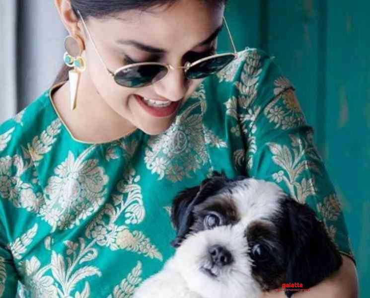 கீர்த்தி சுரேஷின் புதிய பார்ட்னர்...யாருனு பாருங்க..? - Tamil Movie Cinema News கீர்த்தி சுரேஷின் புதிய பார்ட்னர்...யாருனு பாருங்க..? - Tamil Movie Cinema News