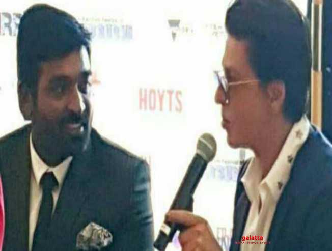 விஜய்சேதுபதிக்கு இன்ப அதிர்ச்சி கொடுத்த ஷாருக் கான் ! விஜய்சேதுபதிக்கு இன்ப அதிர்ச்சி கொடுத்த ஷாருக் கான் !