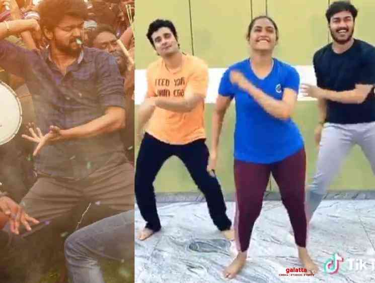 Myna Nandhini TikTok video of Vaathi Coming song from Master - Tamil Movie Cinema News Myna Nandhini TikTok video of Vaathi Coming song from Master - Tamil Movie Cinema News
