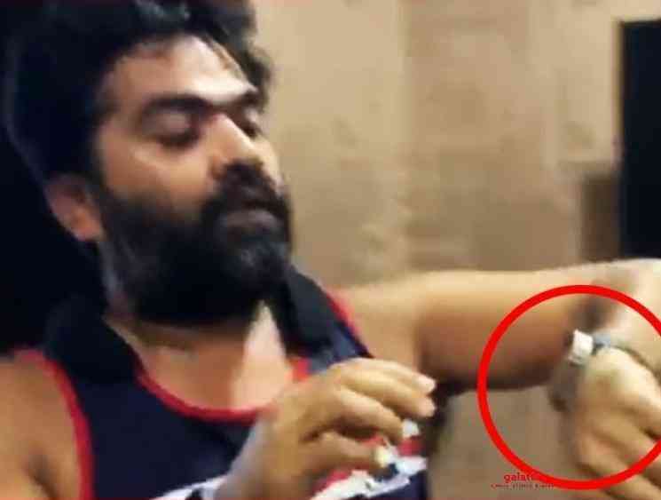 STR runs and jogs inside his house quarantine video goes viral - Tamil Movie Cinema News