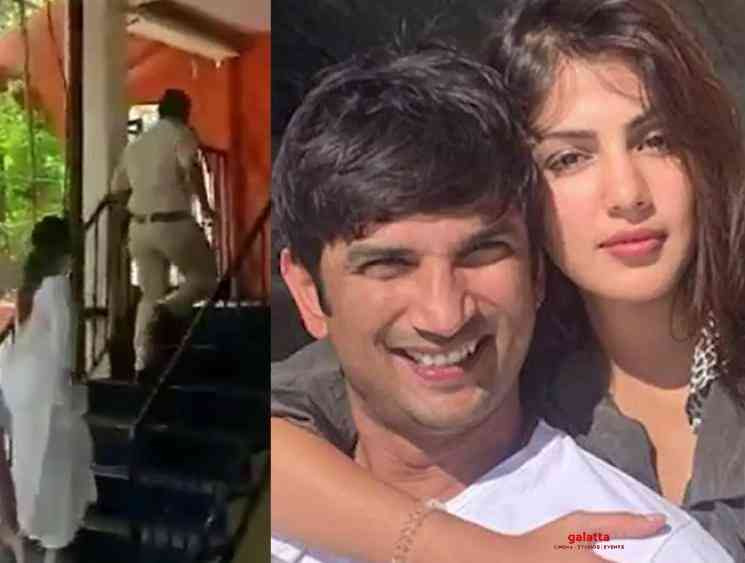 Police interrogates Sushant Singh girlfriend Rhea Chakraborty - Tamil Movie Cinema News