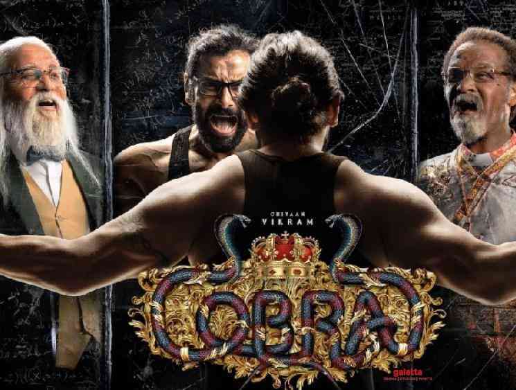 Chiyaan Vikram Cobra First Look Poster Vikram in different looks - Telugu Movie Cinema News