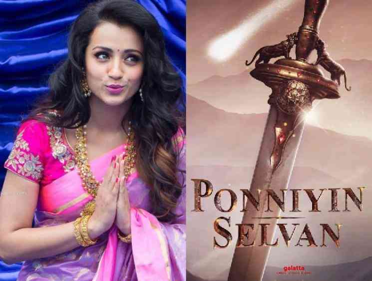 Trisha prepares for her character Ponniyin Selvan posts picture - Tamil Movie Cinema News