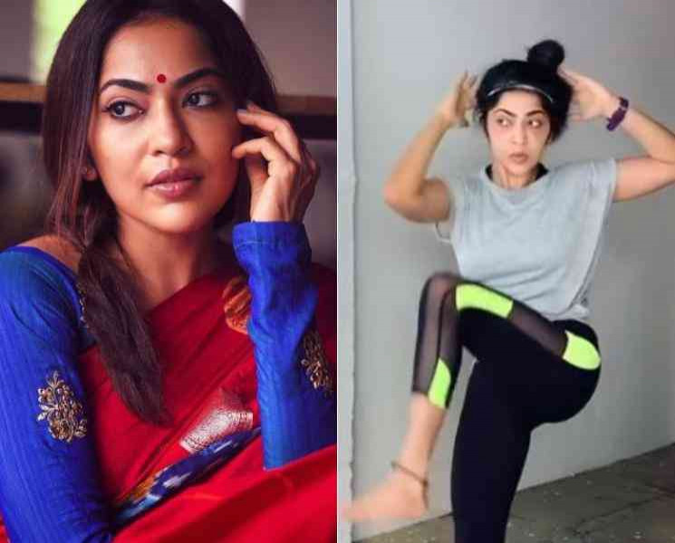 வீட்டிலிருந்தே உடற்பயிற்சி செய்யும் VJ ரம்யா ! - Tamil Movie Cinema News வீட்டிலிருந்தே உடற்பயிற்சி செய்யும் VJ ரம்யா ! - Tamil Movie Cinema News