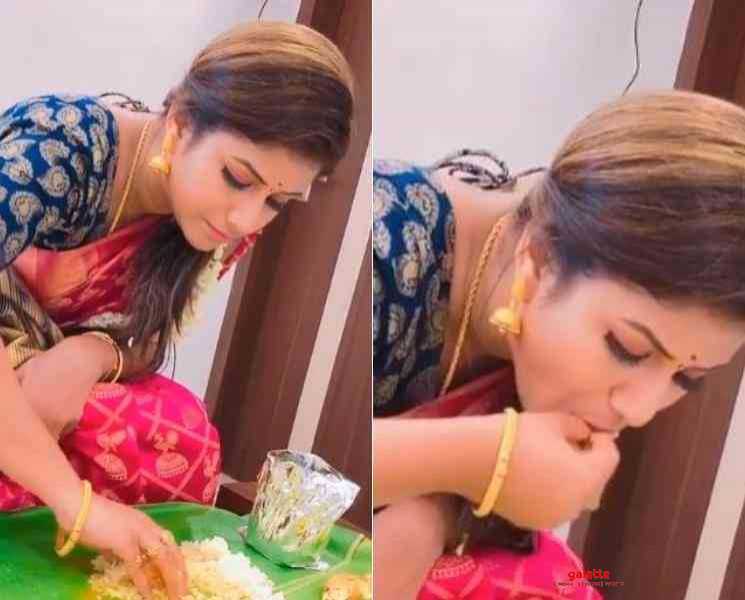 எனக்காக நான் சாப்பிடுகிறேன் ! வைரலாகும் ஆல்யா மானஸாவின் வீடியோ - Tamil Movie Cinema News எனக்காக நான் சாப்பிடுகிறேன் ! வைரலாகும் ஆல்யா மானஸாவின் வீடியோ - Tamil Movie Cinema News