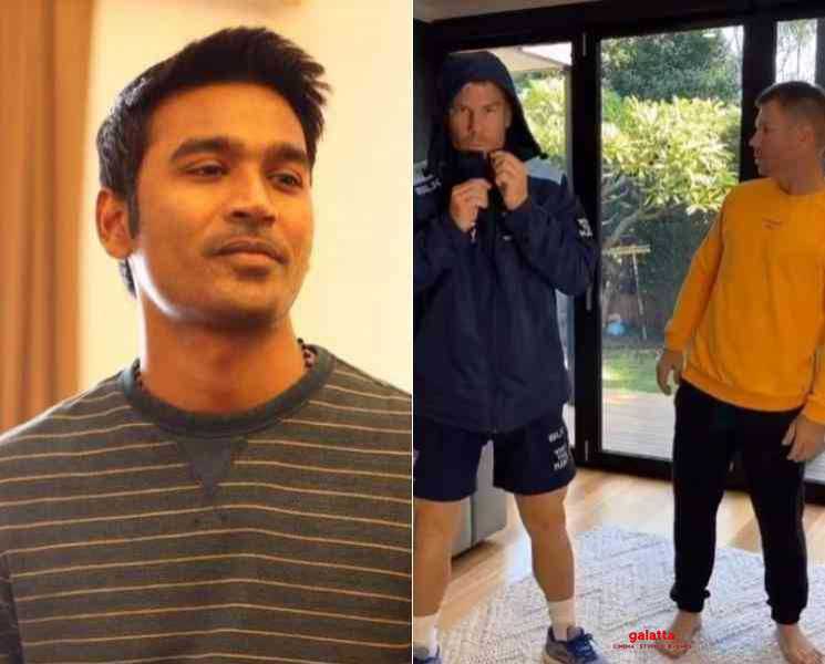 தனுஷ் பாடலுக்கு டிக்டாக் செய்த டேவிட் வார்னர் ! - Tamil Movie Cinema News தனுஷ் பாடலுக்கு டிக்டாக் செய்த டேவிட் வார்னர் ! - Tamil Movie Cinema News