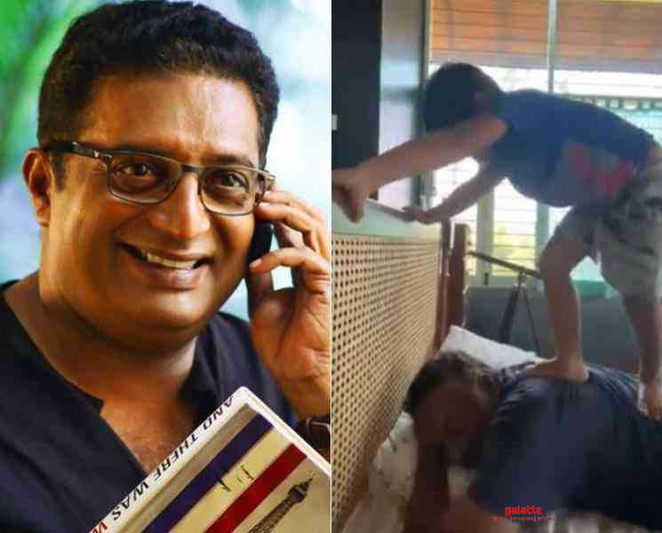 மகனுடன் நேரத்தை கழிக்கும் பிரகாஷ் ராஜ் ! வீடியோ உள்ளே - Tamil Movie Cinema News மகனுடன் நேரத்தை கழிக்கும் பிரகாஷ் ராஜ் ! வீடியோ உள்ளே - Tamil Movie Cinema News