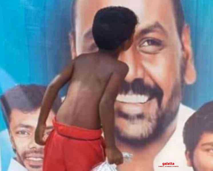 போஸ்டருக்கு முத்தம் தந்த சிறுவன் ! லாரன்ஸ் நெகிழ்ச்சி - Tamil Movie Cinema News போஸ்டருக்கு முத்தம் தந்த சிறுவன் ! லாரன்ஸ் நெகிழ்ச்சி - Tamil Movie Cinema News