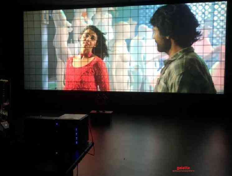 SJ Surya Bommai DI Color Grading Works on Progress lockdown - Tamil Movie Cinema News