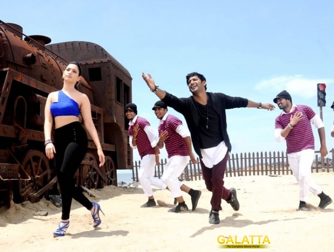 Vishal's Kaththi Sandai release advanced Vishal's Kaththi Sandai release advanced