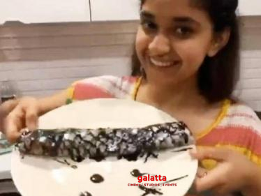 Keerthy Suresh posts video of making chocolate dosa on Instagram - check out!