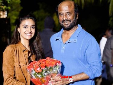 Keerthy Suresh reveals exciting details about her role in Rajinikanth's Annaatthe! 