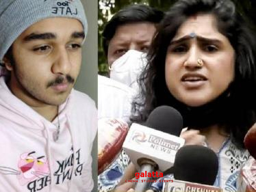 Vanitha Vijayakumar's breaking statement about her son Vijay Sri Hari! Check out!- 