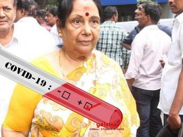 80-Year-old Veteran Tamil film heroine tested positive for Coronavirus- 