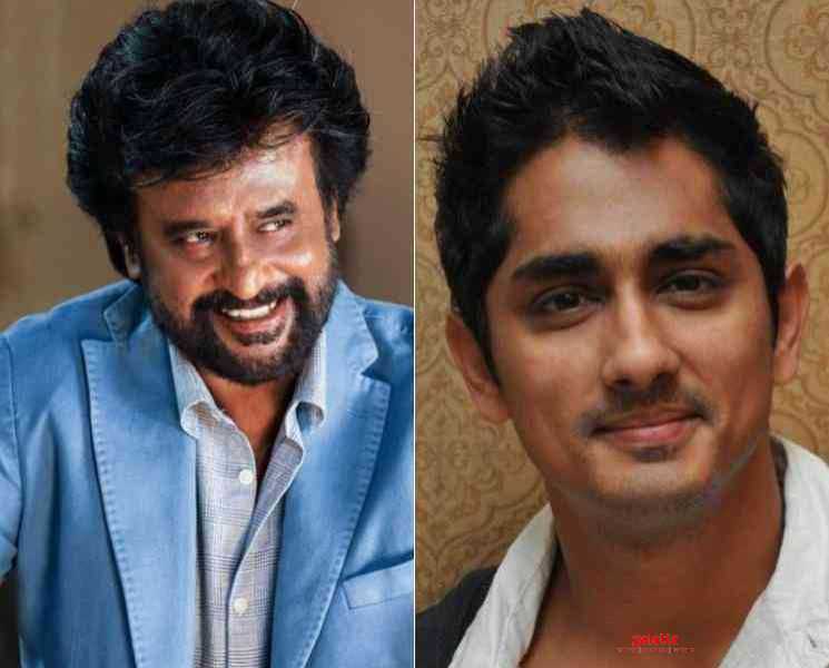 தலைவர் 168 படத்தில் நடிகர் சித்தார்த் ? எதிர்பார்ப்பில் ரசிகர்கள் - Tamil Movie Cinema News தலைவர் 168 படத்தில் நடிகர் சித்தார்த் ? எதிர்பார்ப்பில் ரசிகர்கள் - Tamil Movie Cinema News