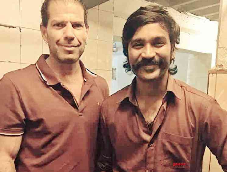 Dhanush picture with actor Roman Fiori is viral JagameThandhiram - Hindi Movie Cinema News