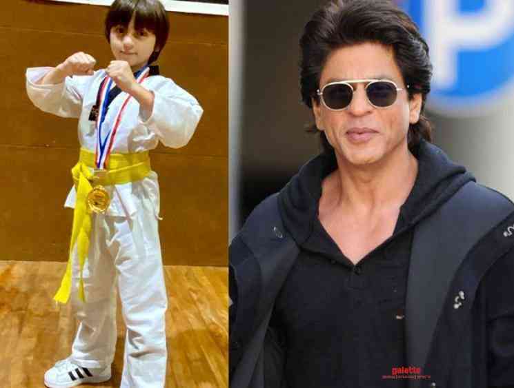 Shah Rukh Khan son AbRam wins a gold medal for Taekwondo - Hindi Movie Cinema News