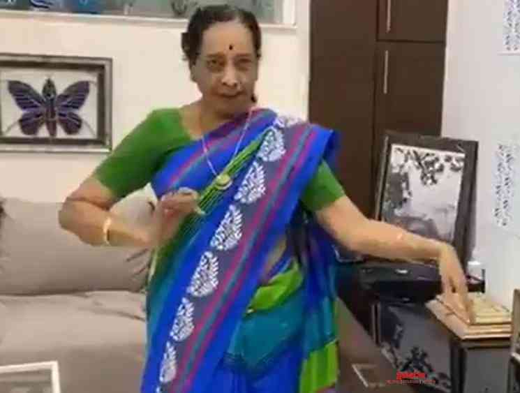 Veteran actress Jamuna dance video during lockdown - Tamil Movie Cinema News