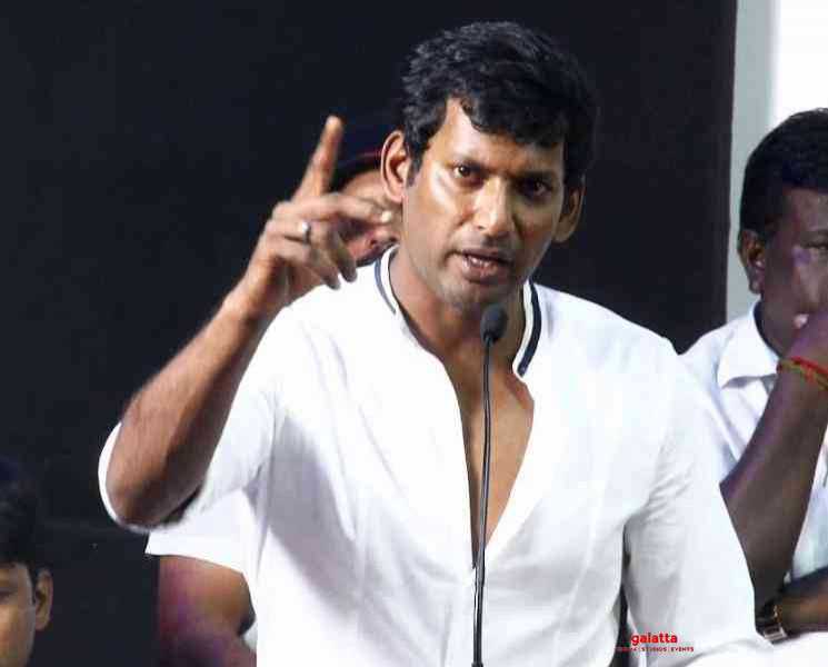 நடிகர் விஷால் தயாரிப்பு அலுவலகத்தில் மோசடி... போலீசில் மேலாளர் புகார் ! - Tamil Movie Cinema News நடிகர் விஷால் தயாரிப்பு அலுவலகத்தில் மோசடி... போலீசில் மேலாளர் புகார் ! - Tamil Movie Cinema News