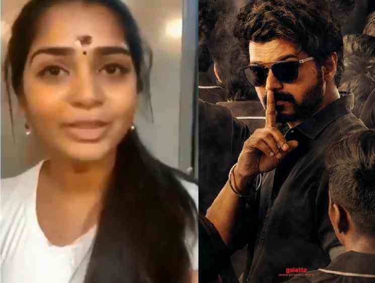 Gouri Kishan emotional video about Master shoot wrap up - Tamil Movie Cinema News