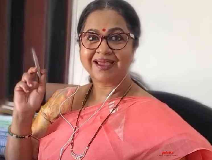 Radikaa Sarathkumar Chithi 2 star cast Corona Awareness video - Tamil Movie Cinema News