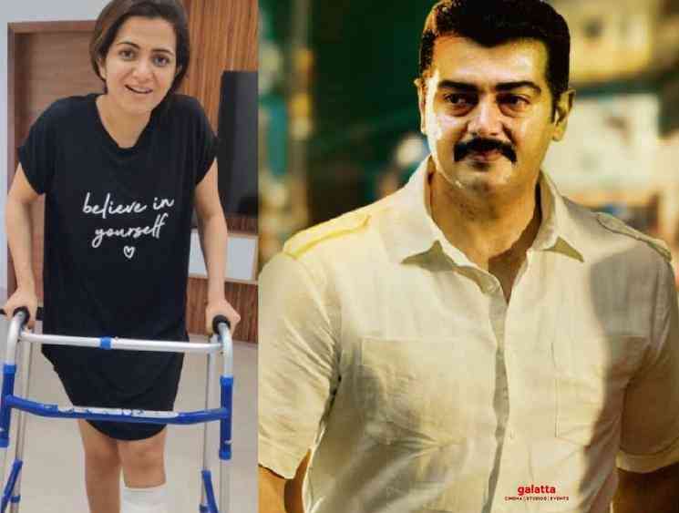 DD Dhivyadharshini inspired by Thala Ajith to recover from injury - Tamil Movie Cinema News DD Dhivyadharshini inspired by Thala Ajith to recover from injury - Tamil Movie Cinema News