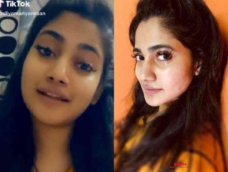 Bigg Boss fame Losliya TikTok video of Nenjukkul Peidhidum Song - Tamil Movie Cinema News Bigg Boss fame Losliya TikTok video of Nenjukkul Peidhidum Song - Tamil Movie Cinema News