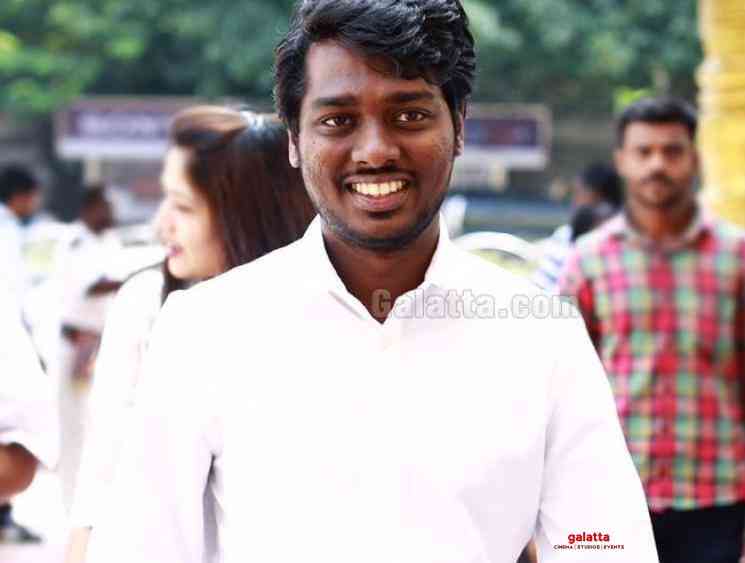 Director Atlee to present a new film first look release April12 - Tamil Movie Cinema News