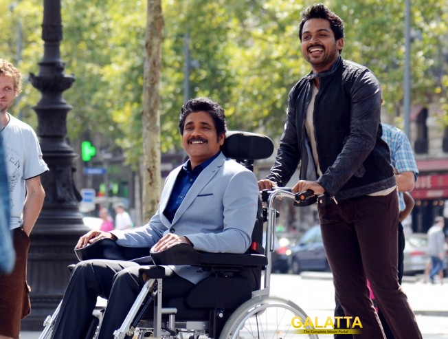 Para-gliding, car racing for Thozha was fun: Nagarjuna Para-gliding, car racing for Thozha was fun: Nagarjuna