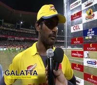 why vishal is not a part of ccl 5 - Tamil Movie Cinema News why vishal is not a part of ccl 5 - Tamil Movie Cinema News