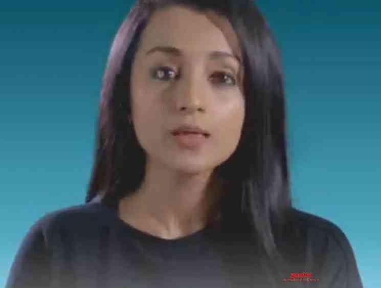 Trisha awareness video on Corona virus UNICEF India - Tamil Movie Cinema News